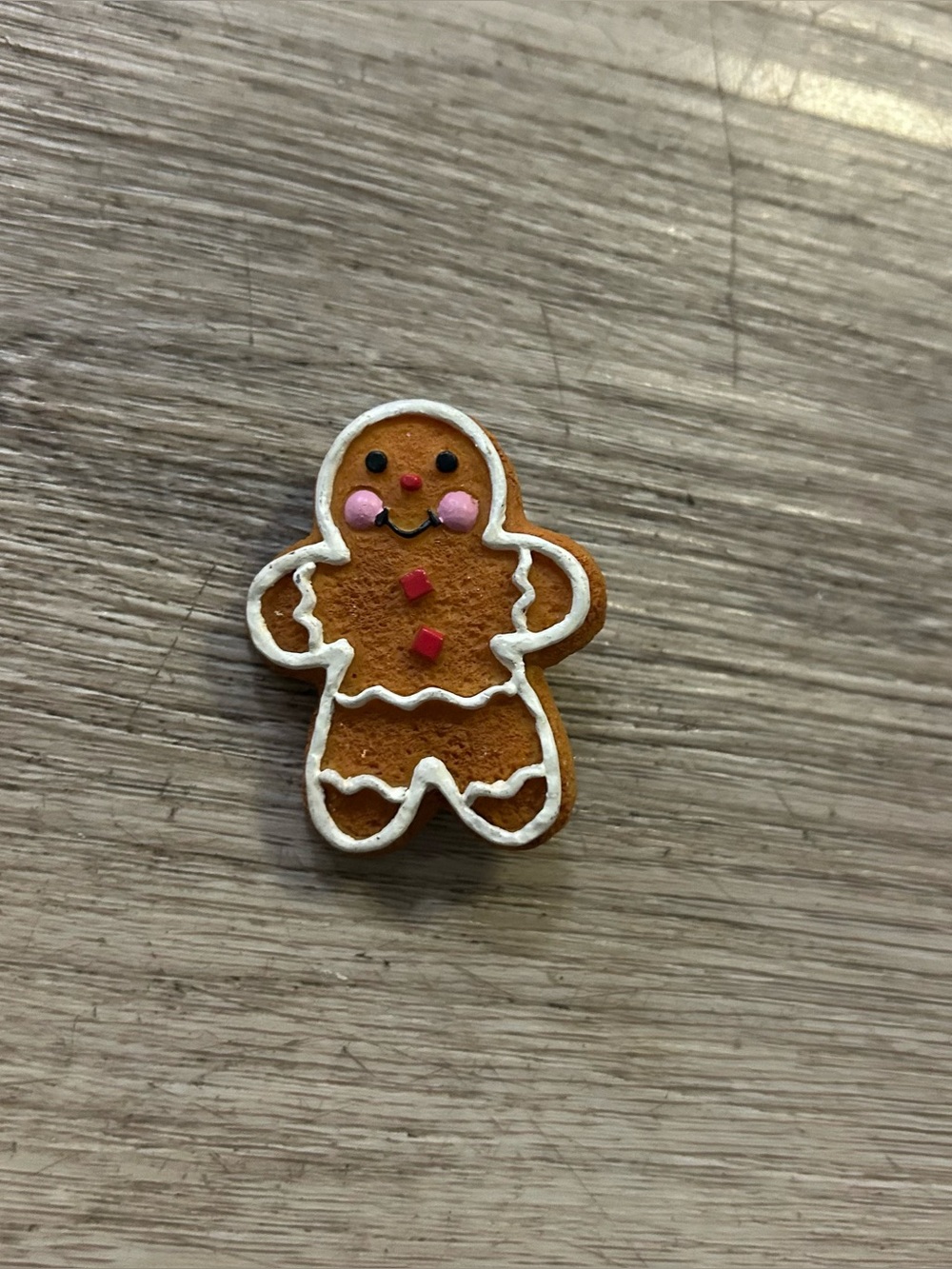 Christmas Gingerbread Man Pin